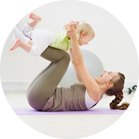 Physiotherapie - Babymassage